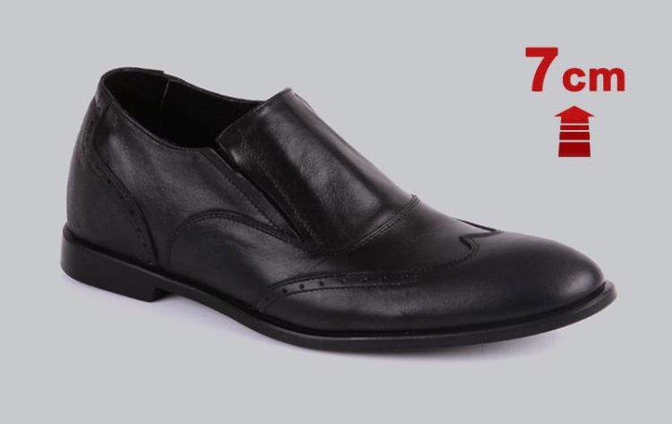 TALLMAXX Lastikli M Modeli Siyah Antik Ayakkabı